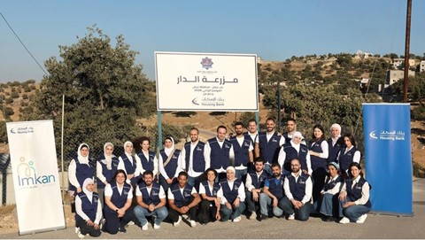 "Imkan by Iskan" Team Participates in Crop Harvest at "Addar Farm" in Partnership with Dar Abu Abdullah