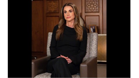 Queen Rania Pays Condolences in Qatar on Passing of His Highness Sheikh Hamad bin Khalifa Al Thani