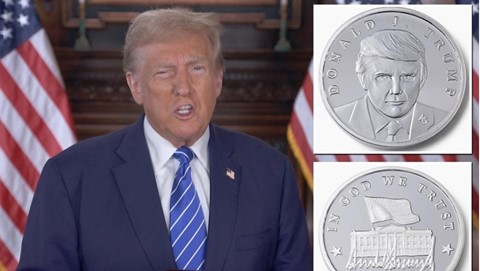 US Treasury Secretary: United States to issue coin featuring Trump