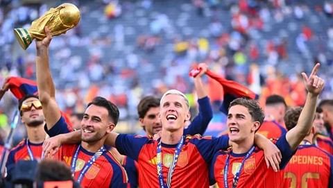 Spain Claims $50 Million Prize After Winning the World Cup