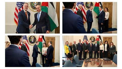 U.S., Jordan Sign Reciprocal Trade Deal
