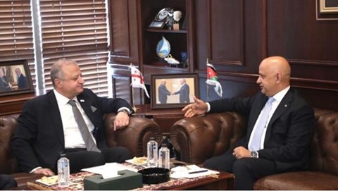 Jordan Chamber of Commerce and Georgian Ambassador Discuss Boosting Economic Cooperation