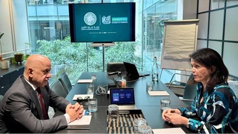 Jordan Chamber of Commerce and Arab-British Chamber Discuss Joint Work Program