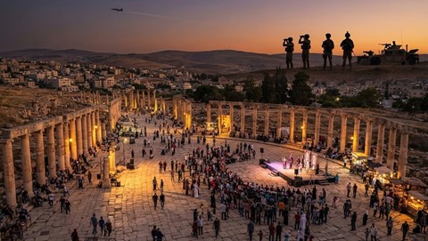 Jerash... When Art Becomes a Message of Security and Confidence
